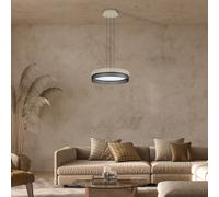 Hell Mesh Suspension LED, sable - 45 cm Ce luminaire comporte des modules à LED prémontés de classes énergétiques A A++, A+, A