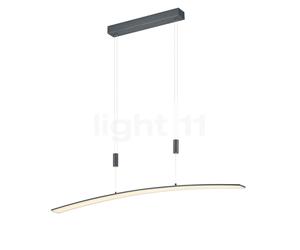 Hell New Loire Suspension LED anthracite Ce luminaire comporte des modules à LED prémontés de classes énergétiques A A