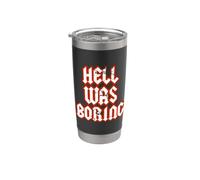 Hell Was Boring Gothique Grunge Diable Satan Egirl Eboy Gobelet isotherme en acier inoxydable double paroi