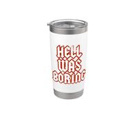 Hell Was Boring Gothique Grunge Diable Satan Egirl Eboy Gobelet isotherme en acier inoxydable double paroi