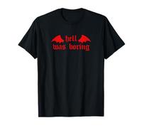 Hell What Boring Aesthetic Red Soft Grunge Eboy Egirl T-Shirt
