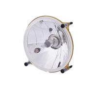 HELLA Halogène/FF-Projecteur principal - M133 - 12V - rond - Chiffre de référence: 12.5 - SAE/ECE - disperseur limpide - Fiche: Fiche plate - droite/gauche - 1A3 996 162-021