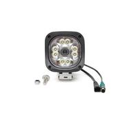 HELLA 1Al 015 318-031 Led-Optique, Projecteur Principal - 90Mm Performance L4565 - 12/24/9/33V - Montage En Saillie - Fiche: Fiche Deutsch - Avant - Quantité: 1