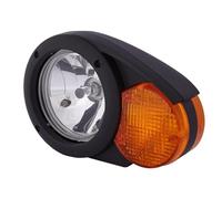 HELLA 1E3 996 160-671 Halogène-Projecteur Principal - Combi 133 - 24V - Chiffre De Référence: 12.5 - Montage En Saillie - Disperseur Limpide - Fiche: Fiche Deutsch - Avant Gauche