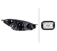 HELLA 1EG 354 857-011 Projecteur principal gauche pour FORD
