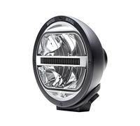 HELLA 1F8 016 560-102 Led-Projecteur Longue Portée - Rallye 4000 Led - 24/12V - Rond - Montage En Saillie - Disperseur Limpide - Couleur Du Voyant: Limpide - Câble: 400Mm - Gauche/Droite