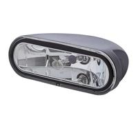 HELLA 1Fa 008 284-011 Halogène/Halogène-Projecteur Longue Portée - Ff 75 - 12V - Ovale - Chiffre De Référence: 12.5 - Vissé - Disperseur Limpide - Couleur Du Voyant: Limpide - Gauche/Droite