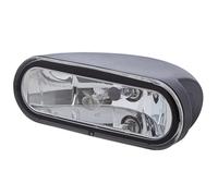 HELLA 1Fa 008 284-011 Halogène/Halogène-Projecteur Longue Portée - Ff 75 - 12V - Ovale - Chiffre De Référence: 12.5 - Vissé - Disperseur Limpide - Couleur Du Voyant: Limpide - Gauche/Droite