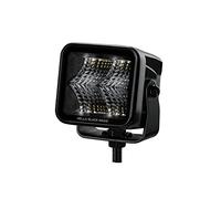 HELLA 1Fa 358 176-841 Led-Projecteur Longue Portée - Black Magic Cube 2.7'' - 12/24V - Montage En Saillie/Vissé - Éclairage Du Champs Proche - Câble: 500Mm - Fiche: Fiche Deutsch