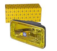 HELLA 1Fd 005 700-431 Halogène-Projecteur Longue Portée - Comet 550 - 12V - Rectangulaire - Vissé - Disperseur À Motifs - Couleur Du Voyant: Jaune - Droite/Gauche