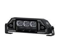 Hella 1FF 359 100-031 Barre Lumineuse LED - DynaRay Double Row 10" - 12/24 V - 1100 LM - Slim - Numéro de référence : 30 - ECE - Diffuseur Transparent - Blanc - Couleur de la lumière : Blanc/Jaune