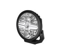 Hella Projecteur LED longue portée Blade Black 9" 12/24V rond limpide blanc câble 500mm