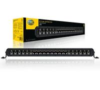 Hella 1FJ 358 196-301 Projecteur à LED Black Magic 20" 12/24 V Slim - Numéro de référence : 50 - Raccordement à vis - Couleur du verre transparent - Câble: 2000 mm - Avant