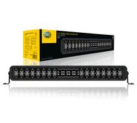 HELLA 1FJ 358 196-401 LED-Projecteur longue portée - Black Magic Double Row Lightbar 21.5" - 12/24V - 5500lm - version double - Chiffre de référence: 45 - Montage en saillie/Raccord fileté - ECE