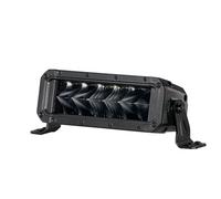 HELLA 1FJ 358 196-451 LED-Reflektor dalekosiężny - Black Magic Tough Mini Lightbar 7" - 12/24V - 2100lm - double row/prostokątny - Liczba referencyjna: 30 - ECE - przezroczysty - Przewodu: 2000[mm]
