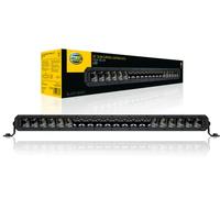 Hella 1FJ 358 196-501 Projecteur à LED Black Magic 20" 12/24 V Slim - Numéro de référence : 45 - Raccordement à vis - Couleur du verre transparent - Câble: 2000 mm - Avant