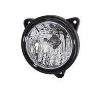 HELLA 1G0 996 176-061 Halogène-Projecteur De Travail - Modul 70 - 12V - Montage Encastré/Raccord Fileté - Fixation En Trois Points - Éclairage Du Champs Proche - Fiche: Extrémités De Câble Ouvertes