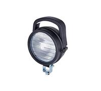 HELLA 1G3 005 760-031 Phare de travail Halogène - Torero 5760 - 12/24V - Montage en saillie/vissé - debout/support de montage pivotant - Éclairage à grd rayon luminieux - Fiche: Fiche plate