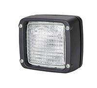 HELLA 1Ga 007 506-431 Halogène-Projecteur De Travail - Ultra Beam - 24V - Montage Encastré/Raccord Fileté - Fixation En Quatre Points - Éclairage Du Champs Proche - Fiche: Amp