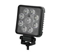 HELLA 1Ga 357 114-002 Led-Projecteur De Travail - Ps1000 - 12/24V | 1000 lm - Montage / vissé - Support de montage orientable - Éclairage de champ proche - Câble : 800 mm - Prise : extrémités