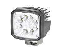 HELLA 1Ga 995 606-001 Led-Projecteur De Travail - Ultra Beam Gen. Ii - 12/24V - 4400Lm - Montage En Saillie/Vissé - Support De Montage Pivotant - Éclairage Du Champs Proche - Fiche: Fiche Deutsch