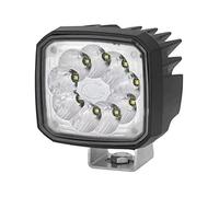 HELLA 1Ga 995 606-021 Led-Projecteur De Travail - Ultra Beam Gen. Ii - 24/12V - 4400Lm - Montage En Saillie/Vissé - Support De Montage Pivotant - Éclairage Par Spots - Fiche: Fiche Deutsch