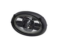 HELLA 1Ga 996 161-101 Halogène-Projecteur De Travail - Oval 100 - 12V - Montage Encastré/Raccord Fileté - Montage 2 Points - Éclairage À Grd Rayon Luminieux - Fiche: Amp