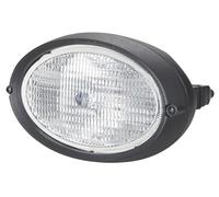 HELLA 1Ga 996 161-301 Halogène-Projecteur De Travail - Oval 100 - 12V - Montage En Saillie/Vissé - Pour Fixation À L'Horizontale - Éclairage Du Champs Proche - Fiche: Amp