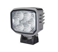 HELLA 1Ga 996 388-041 Led-Projecteur De Travail - Power Beam 1800 - 24V - 1850Lm - Vissé/Montage En Saillie - Support De Montage Pivotant - Éclairage À Grd Rayon Luminieux - Fiche: Fiche Deutsch