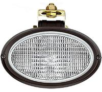 HELLA 1Ga 996 561-007 Halogène-Projecteur De Travail - Oval 100 - 12V - Montage En Saillie/Vissé - Pendu/Support De Montage Pivotant - Éclairage Du Champs Proche - Fiche: Fiche Schuko