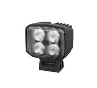 HELLA 1GA 996 588-401 Lampe de travail LED Faisceau de puissance S 12/24 V | 1850 lm Boulonné Système de support Éclairage courte portée Prise : fiche DEUTSCH Quantité : 1