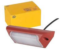 HELLA 1Gb 996 098-311 Led-Projecteur De Travail - Fms Prime - 24/12V - 2500Lm - Vissé - Montage 2 Points - Éclairage Au Sol - Câble: 500Mm - Fiche: Extrémités De Câble Ouvertes