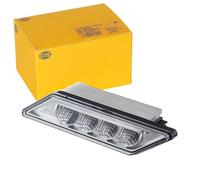HELLA 1GE 996 198-371 Phare de Travail LED - Modular Worklight Base Style - 12/24V - 1250lm - Montage encastré/Raccord fileté - Éclairage du champs proche - Câble: 2000mm - Fiche: extrémités