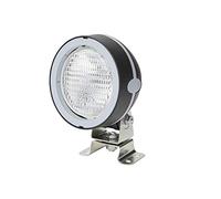 HELLA 1Gm 996 134-171 Halogène-Projecteur De Travail - Mega Beam - 12/24V - Étrier De Fixation - Éclairage Au Sol - Fiche: Amp