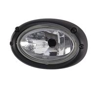 HELLA 1Ka 996 261-091 Halogène/Ff-Projecteur Longue Portée - Oval 100 - 24/12V - Ovale - Chiffre De Référence: 17.5 - Raccord Fileté - Disperseur Limpide - Couleur Du Voyant: Limpide - Droite/Gauche