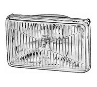 HELLA 1Kb 003 177-291 Halogène-Optique, Projecteur Longue Portée - 12V - Montage Encastré - Gauche/Droite