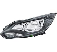 HELLA 1LA 354 994-071 Halogène Projecteur principal - pour p.e. Ford Focus III - noir - pour circulation à gauche - gauche
