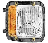 HELLA 1LH 002 658-511 Halogène Projecteur principal - pour p.e. Mercedes-Benz 1222 - 4850 (MK, SK) - ECE - pour circulation à gauche - gauche