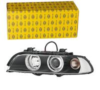 HELLA 1LL 008 052-591 DE/Halogène/Xénon Projecteur principal - pour p.e. BMW 5 (E39) - noir - ECE - pour circulation à gauche - gauche