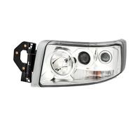 HELLA 1LL 011 899-431 Halogène Projecteur principal - pour p.e. Renault Trucks Premium II Route - chrome - ECE - pour circulation à gauche - gauche