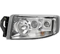 HELLA 1LL 011 899-441 Halogène/DE-Projecteur principal - pour p.e. Renault Trucks Premium II Route - chrome - ECE - pour circulation à gauche - droite