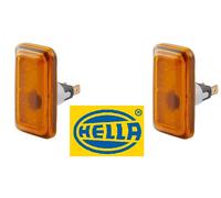 HELLA 2 Lampes Indicateur Avant Gauche Droite Amber W5W 12V 5W