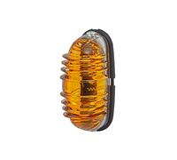 HELLA 2BA 001 227-201 Feu clignotant - 12V - Montage en saillie - Couleur du voyant: jaune - gauche/droite/avant et arrière