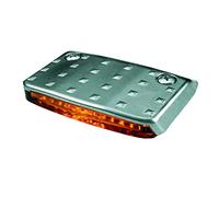 HELLA 2Ba 008 260-017 Feu Clignotant - Led - 12V - Montage En Saillie/Vissé - Couleur Du Voyant: Limpide - Câble: 300/2600Mm - Fiche: Extrémités De Câble Ouvertes - Droite/Gauche - Quantité: 20