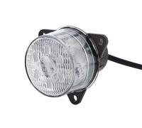 HELLA 2Ba 011 172-411 Feu Clignotant - Led - 24V - Montage En Saillie/Vissé - Couleur Du Voyant: Limpide - Câble: 500Mm - Fiche: Extrémités De Câble Ouvertes - Avant - Quantité: 1