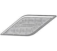 HELLA 2Ba 013 331-011 Feu Clignotant - Shapeline Style - Led - 12/24V - Vissé/Montage Encastré - Couleur Du Voyant: Limpide - Fiche: Amp - 2Pôle - Arrière Gauche - Quantité: 1