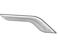 HELLA 2Ba 013 333-061 Feu Clignotant - Shapeline Style Wing - Led - 12/24V - Vissé/Montage En Saillie - Couleur Du Voyant: Limpide - Fiche: Amp - 2Pôle - Arrière Droite - Quantité: 1