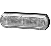 HELLA 2Ba 013 398-001 Feu Clignotant - Shapeline Tech - Led - 12/24V - Collé/Montage En Saillie - Couleur Du Voyant: Limpide - Fiche: Amp - Avant Gauche/Avant Droite - Quantité: 1