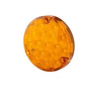 HELLA 2Ba 959 932-401 Feu Clignotant - Led - Montage En Saillie/Vissé - Couleur Du Voyant: Jaune - Câble: 200Mm - Fiche: Extrémités De Câble Ouvertes - Avant - Quantité: 1