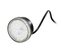 HELLA 2Be 980 691-001 Led-Feu Diurne - 12V - Rond - Couleur Du Voyant: Limpide - Couleur Led: Jaune/Blanc - Câble: 2500Mm - Côté Conducteur + Passager Av. - Quantité: 1